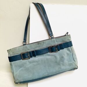 Anya Hindmarch Suede Bag Blue